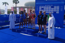 Ocho metales para los españoles en el Campeonato del Mundo de Triatlón Paralímpico de Abu Dabi