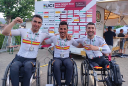 El relevo español de handbikes