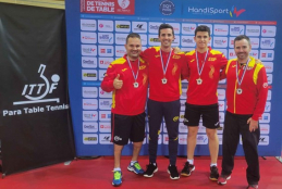 Los cuatro medallistas españoles