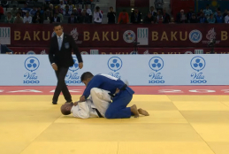 Daniel Gavilán en el combate por el bronce