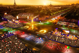 Proyecto para la ceremonia de inauguración de París 2024