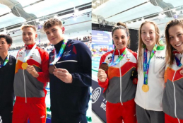 Íñigo Llopis campeón del mundo, tres platas y un bronce en la segunda jornada del Campeonato del Mundo de Natación Paralímpica