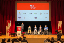 Presentación de Relevo Paralímpico La Rioja en el Auditorio de Autol