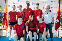 El Equipo AXA de Natación en 2023