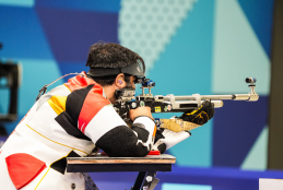 Saavedra gana un bronce en tiro olímpico