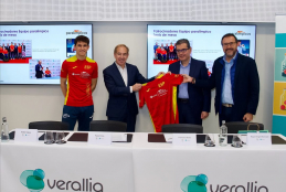 Verallia, Comité Paralímpico Español y la RFETM renuevan su compromiso con el Equipo Verallia de Promesas Paralímpicas de Tenis de Mesa