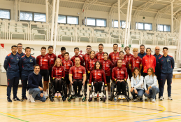 Foto del Equipo Cofidis de Promesas Paralímpicas de Ciclismo