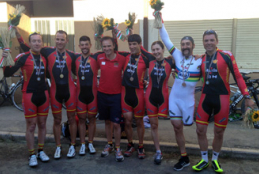 Algunos de los medallistas