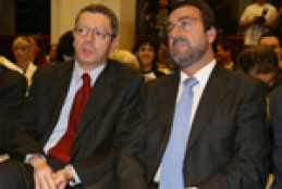Alberto ruiz Gallard�n y Miguel Carballeda.