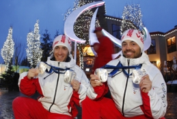 Jon Santacana y Miguel Galindo en Vancouver 2010