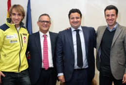 Jon Santacana, �ngel Luis G�mez, �scar Grefenheim y May Peus