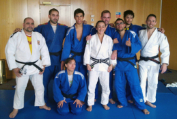 La selecci�n espa�ola de judo