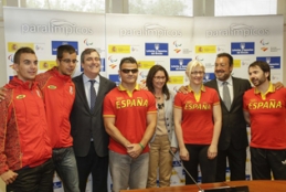 Destacados deportistas paral�mpicos arropan la firma de SELAE en el Plan ADOP