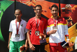 Gustavo Nieves, bronce en 10.000 metros en Lyon 2013