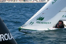 Momento de la regata