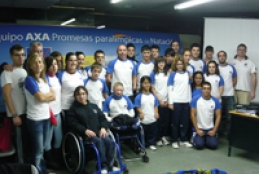 El Equipo AXA con Xavi Torres
