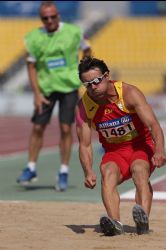 Xavi Porras, salto de longitud T11, Mundial Atletismo Doha2015