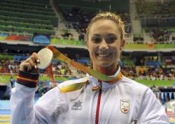 Sarai Gascn, medalla de plata en 100 libres S9 en los JJPP Rio 2016