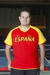 Jordi Morales, miembro de la Seleccin Espaola de Tenis de Mesa.