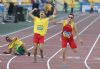 Gerard Descarrega Plata Mundial Atletismo Doha2015 en 400m T11 con Marcos Blanquio